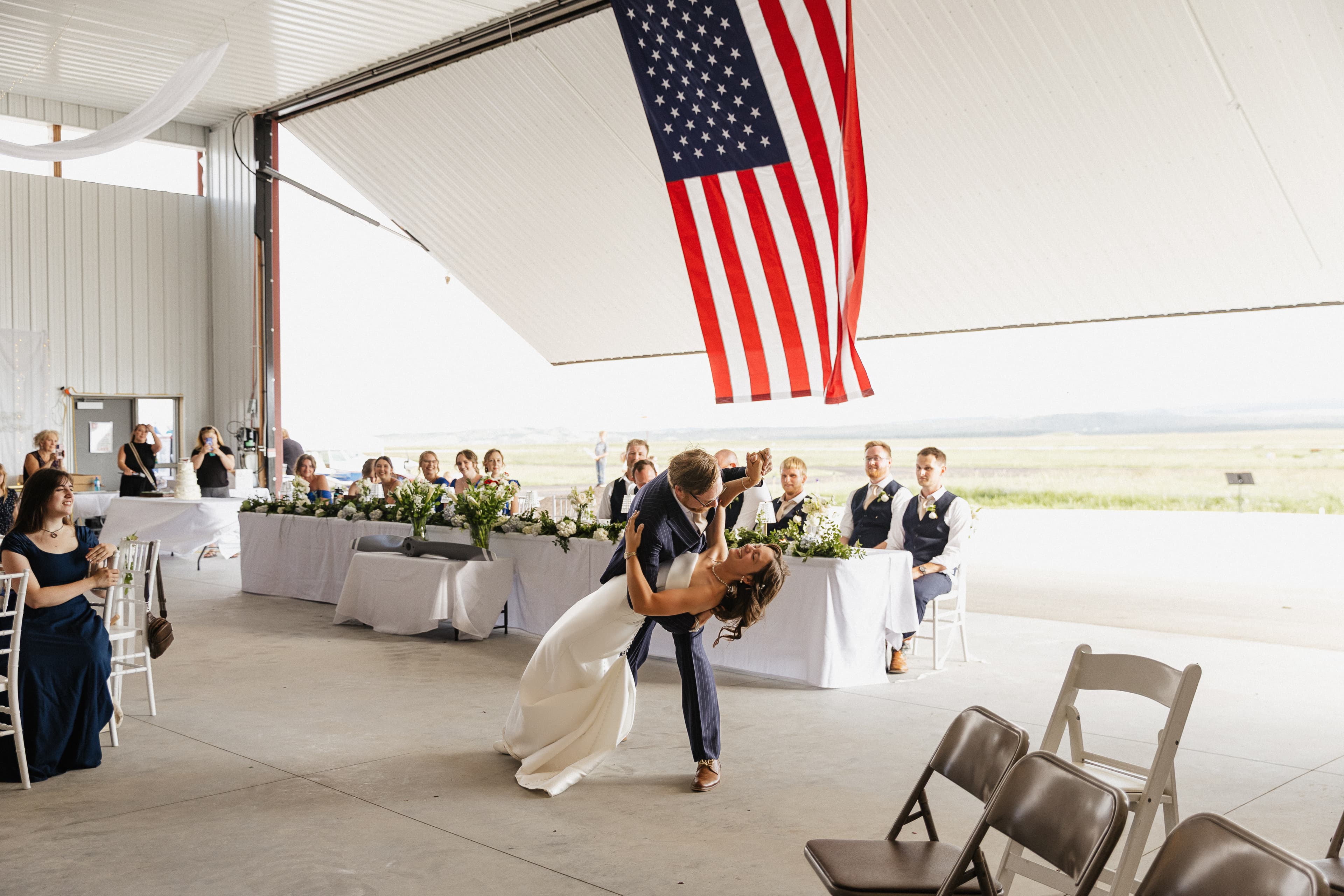 First dance at a Black Hills wedding reception