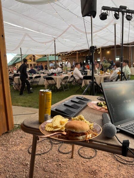 Brink Productions setup at a Black Hills event
